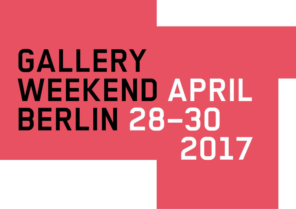 Gallery Weekend Berlin 2017 Banner