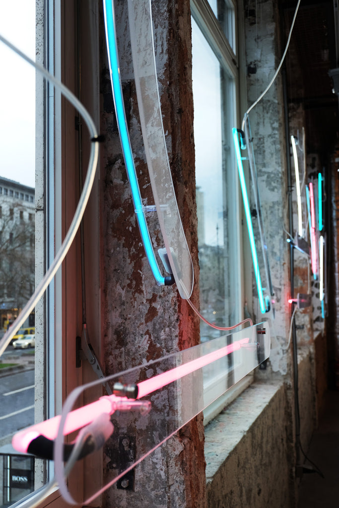 window of Urban Outfitters flagship store at Kurfürstendamm in Berlin 2017