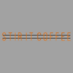 LED Wall | Direct to wall | STIR IT COFFEE