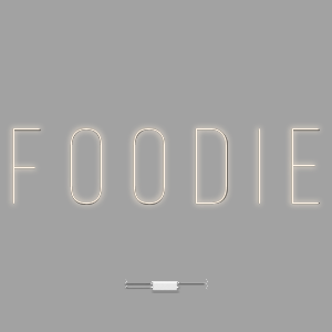 Neon Wall | Direct to wall | Foodie