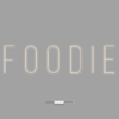 Neon Wall | Direct to wall | Foodie