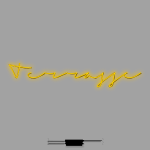 Neon Wall | Direct to wall | Terrasse
