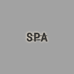 LETTER Wall | STANDARD_PVC | SPA