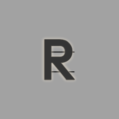 LETTER Wall | STANDARD_PVC | R