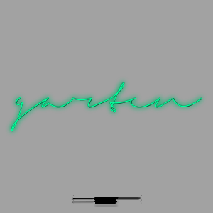 Neon Wall | Direct to wall | garten