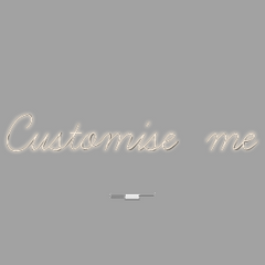 Neon Wall | Direct to wall | Customise me