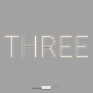 Neon Wall | Direct to wall | THREE