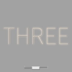 Neon Wall | Direct to wall | THREE