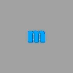 LETTER Wall | PRINT_3D | m