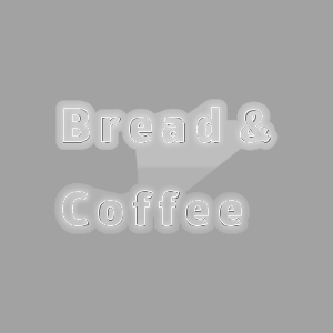 LED Wall | Mounted | Bread &  Coffee