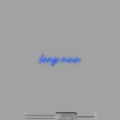 Neon Wall | Direct to wall | long now