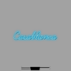 Neon Wall | Direct to wall | Casablanca