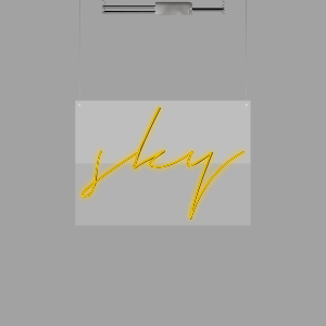 Neon Suspended | Mounted | sky