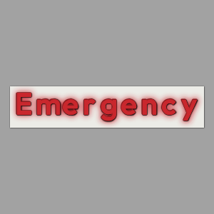 LETTER Wall | PRINT_3D | Emergency