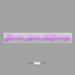 Neon Wall | Direct to wall | Glaube Liebe Hoffnung