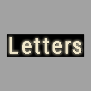 LETTER Wall | PRINT_3D | Letters