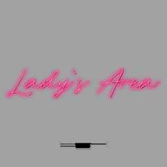 Neon Wall | Direct to wall | Lady`s Area