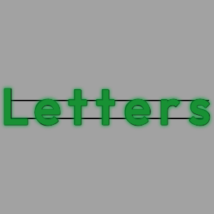 LETTER Wall | STANDARD_PVC | Letters
