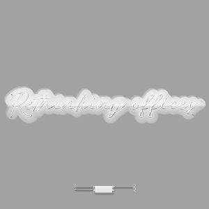 Neon Wall | Mounted | Rethinking offices