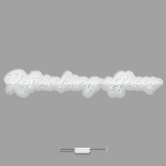 Neon Wall | Mounted | Rethinking offices