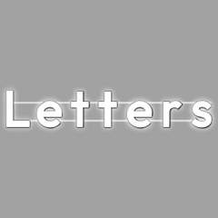LETTER Wall | STANDARD_PVC | Letters