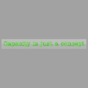 LED Wall | Mounted | Capacity is just a concept