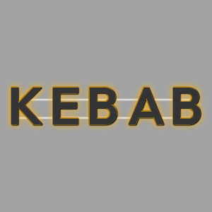 LETTER Wall | STANDARD_PVC | KEBAB
