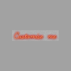 Neon Wall | Mounted | Customise me