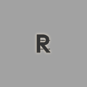 LETTER Wall | STANDARD_PVC | R