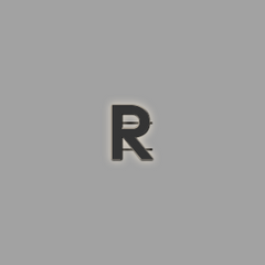 LETTER Wall | STANDARD_PVC | R