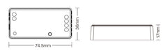 FUT035W+ | 2-in-1 Smart LED Controller (CCT/Mono)